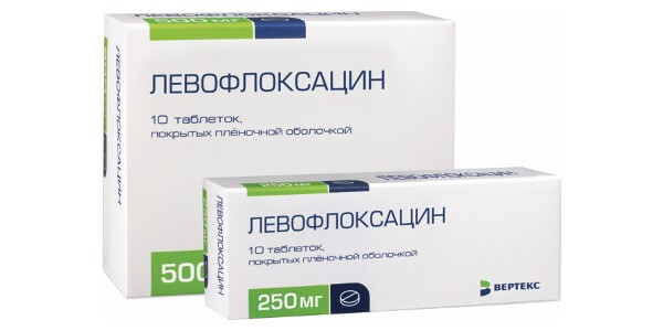 Таблетки Левофлоксацин