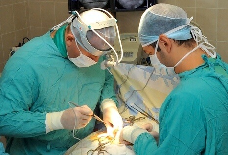 Проведение операции на сердце